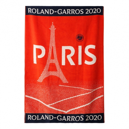 Tenis - Tenisový ručník Roland Garros, light red