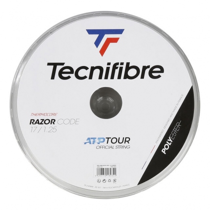 Tenis - Tenisový výplet Tecnifibre Razor Code 200m, white