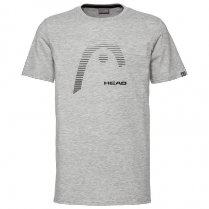Pánské tenisové tričko Head Club Carl, grey melange