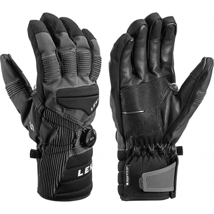 Lyžařské rukavice Leki Progressive Tune S BOA MF Touch 2020/21, charcoal/black