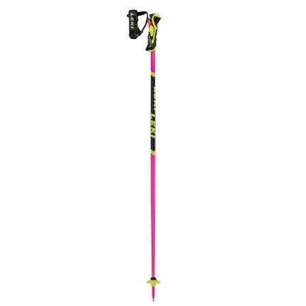 Dětské lyžařské hole Leki Worldcup Lite SL 3D pink, 2020/21