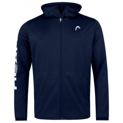 Tenis - Pánská tenisová mikina Head Breaker Hoodie FZ, dark blue