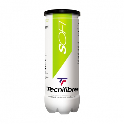 Dětské tréninkové míče Tecnifibre Soft, 3 ks