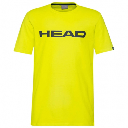 Pánské tričko Head Club Ivan T-Shirt, yellow/dark blue
