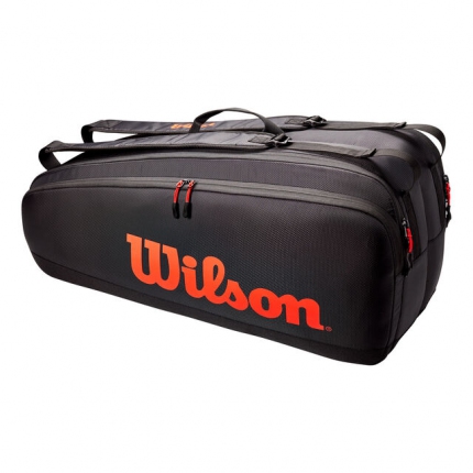 Tenisová taška Wilson Tour 6 Pack, red/black