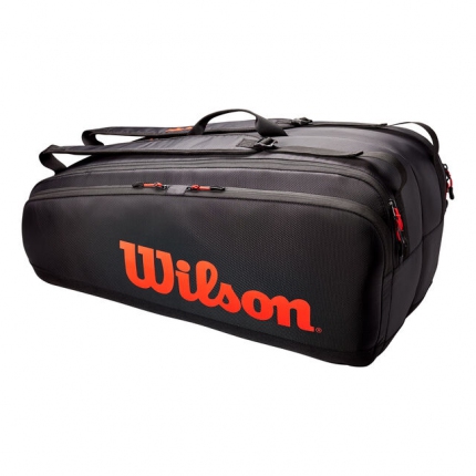 Tenisová taška Wilson Tour 12 Pack, red/black