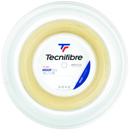 Tenisový výplet Tecnifibre Multifeel 200m, natural