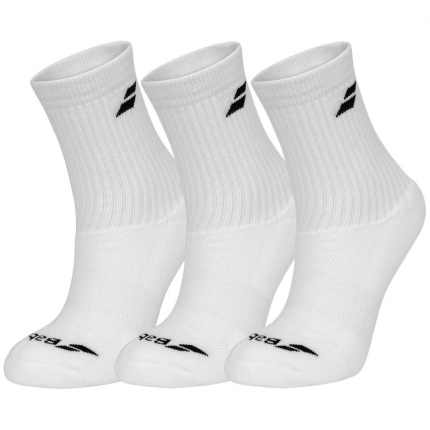 Tenisové ponožky Babolat 3 Pairs Pack, white