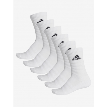Tenisové ponožky Adidas Cush Crew 6 Paar, white