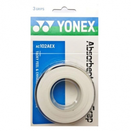 Tenis - Omotávky Yonex Absorbent 3 ks, white