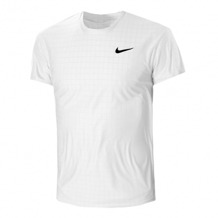 Tenis - Pánské tenisové tričko Nike Court Dri-Fit Advantage T-Shirt, white
