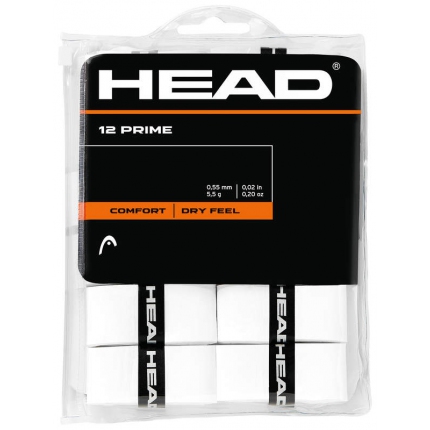 Tenis - Omotávky Head Prime 12 ks, white