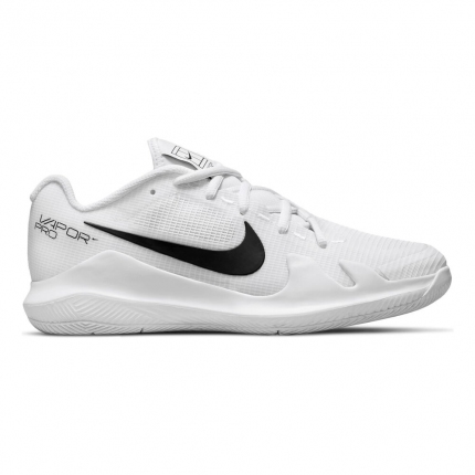 Tenis - Dětská tenisová obuv Nike Air Zoom Vapor Pro, white