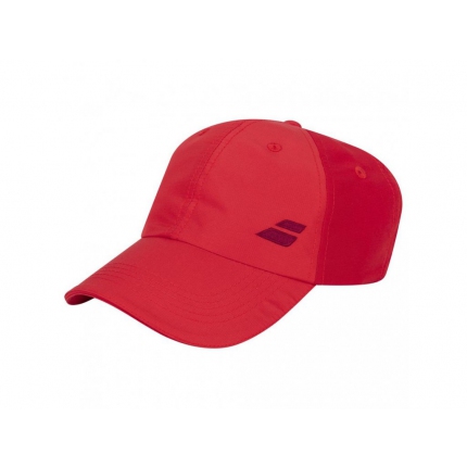 Dětská tenisová kšiltovka Babolat Basic Logo Cap Junior, tomato red