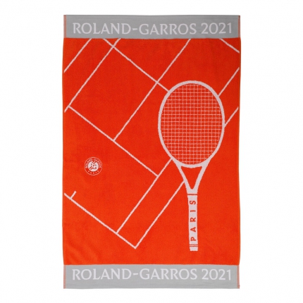 Tenis - Tenisový ručník Roland Garros 2021, orange