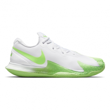 Tenis - Pánská tenisová obuv Nike Rafael Nadal Zoom Vapor Cage 4, white/lime glow