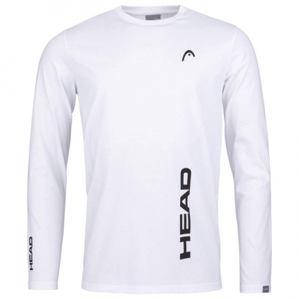 Pánské tričko Head Promo LS Men, white