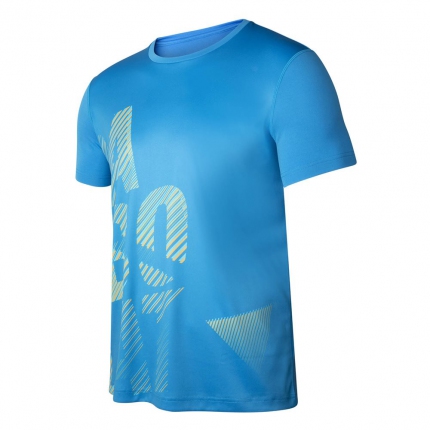 Tenis - Pánské tenisové tričko Babolat Exercise Men Big Tee, blue aster