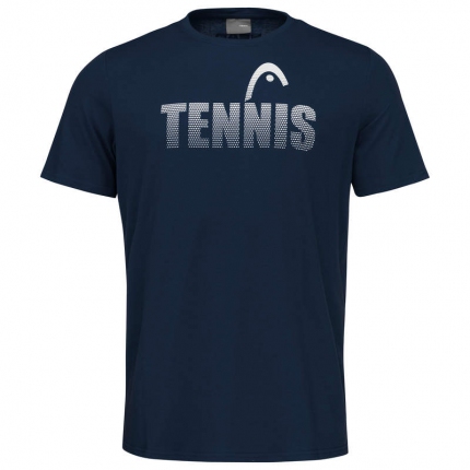 Pánské tenisové tričko Head Club Colin, dark blue