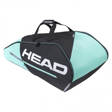 Tenisová taška Head Tour Team 9R Supercombi 2022, black/mint