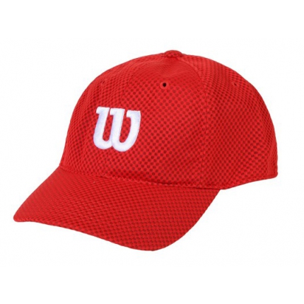 Tenisová kšiltovka Wilson Summer Cap II, wilson red