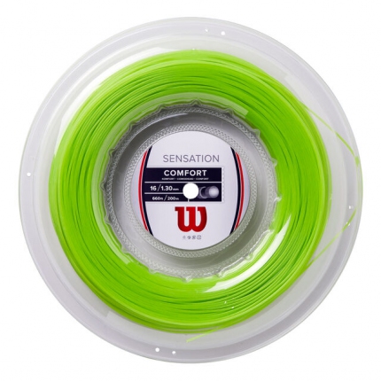 Tenisový výplet Wilson Sensation 200m, neon green