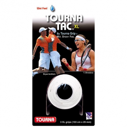 Tenis - Omotávky Tourna Tac XL 3er, white