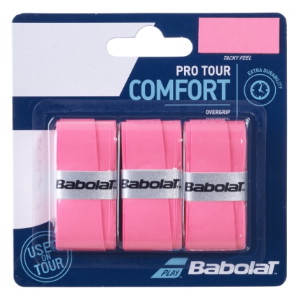 Omotávky Babolat Pro Tour X3, pink