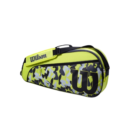 Tenisová taška Wilson Junior Racketbag, wild lime/grey