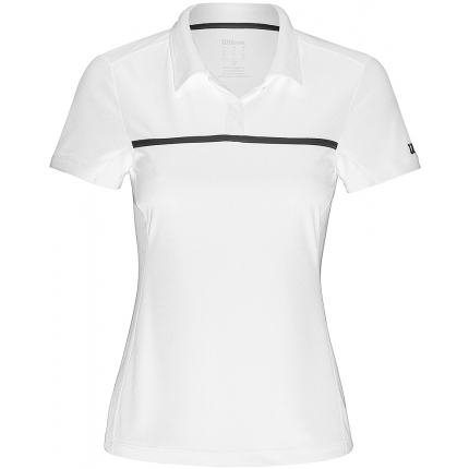 Dámské tenisové tričko Wilson Team Polo, white