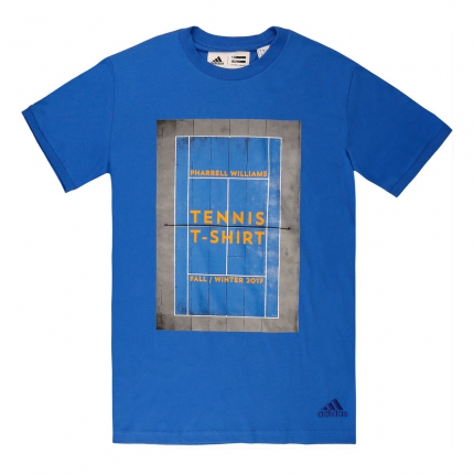 Tenis - Pánské tenisové tričko Adidas New York Graphic Tee, blue