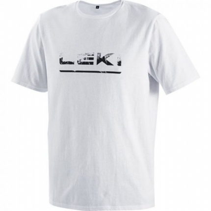 Pánské tričko Leki Logo T-Shirt LEKI, white