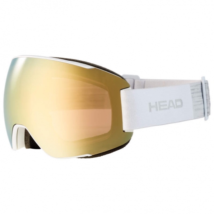 Lyžařské brýle Head Magnify 5K + náhradní skla 2022/23, gold
