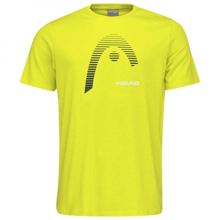 Tenis - Pánské tenisové tričko Head Club Carl, yellow