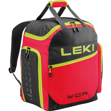 Lyžování - Taška na lyžáky Leki Skiboot Bag WCR 60L 2022/23, red