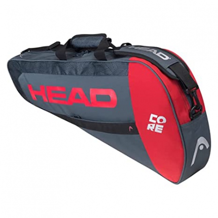 Tenisová taška Head Core 3R Pro 2021, anthracite/red