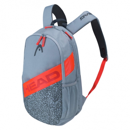 Tenisový batoh Head Elite Backpack 2022, grey/orange