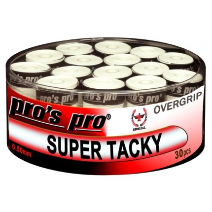 Omotávky Pros Pro Super Tacky 30 ks, white