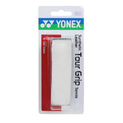 Základní grip Yonex Synthetic Leather Grip AC126, white