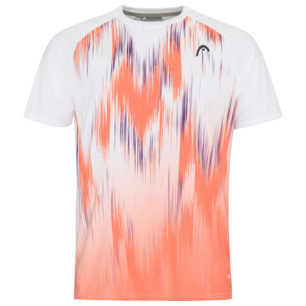 Pánské tenisové tričko Head Topspin T-Shirt, flamingo/print vision