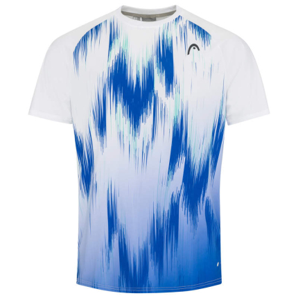 Tenis - Pánské tenisové tričko Head Topspin T-Shirt, white/print vision
