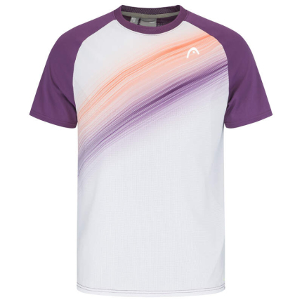 Pánské tenisové tričko Head Performance T-Shirt, lilac/print perf