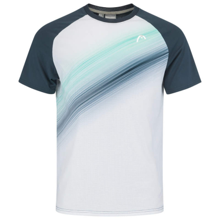 Tenis - Pánské tenisové tričko Head Performance T-Shirt, navy/print perf