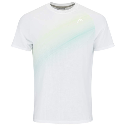Pánské tenisové tričko Head Performance T-Shirt, white/print perf