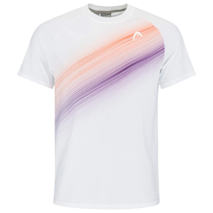 Pánské tenisové tričko Head Performance T-Shirt, print perf/white