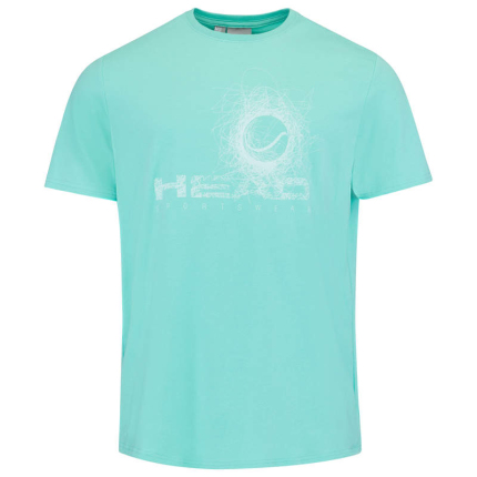 Tenis - Pánské tenisové tričko Head Vision T-Shirt Men, turquoise