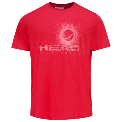 Tenis - Pánské tenisové tričko Head Vision T-Shirt Men, red