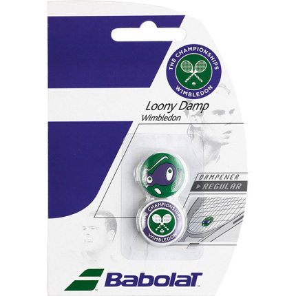 Tenis - Tenisové vibrastopy Babolat Loony Damp Wimbledon X2