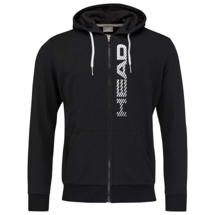 Pánská mikina Head Club Fynn Hoodie, black/white