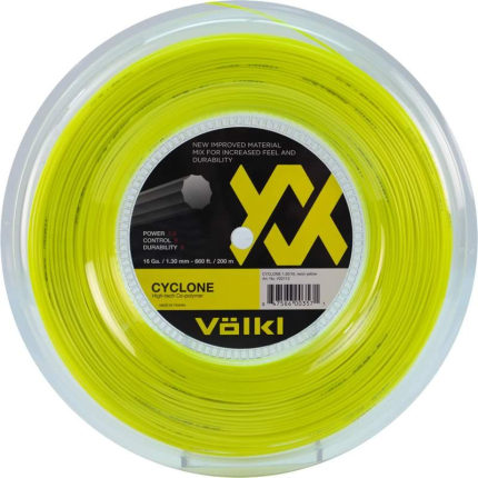 Tenis - Tenisový výplet Volkl Cyclone 200m, yellow